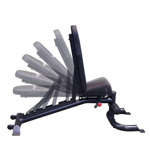 Body Solid Flat Incline Decline Bench - GFID100B — close-up detail