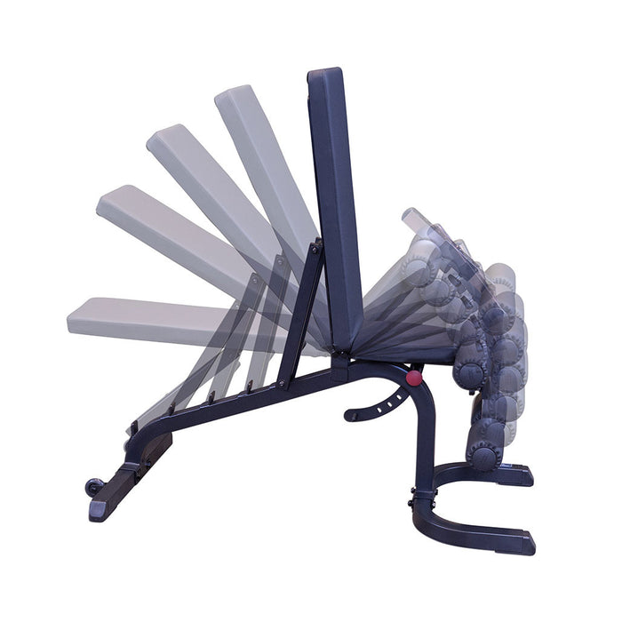 Body Solid Flat Incline Decline Bench - GFID31B — weight load capacity