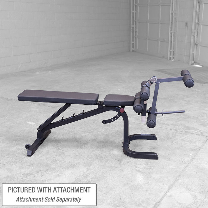 Body Solid Flat Incline Decline Bench - GFID31B — grip and contact surface
