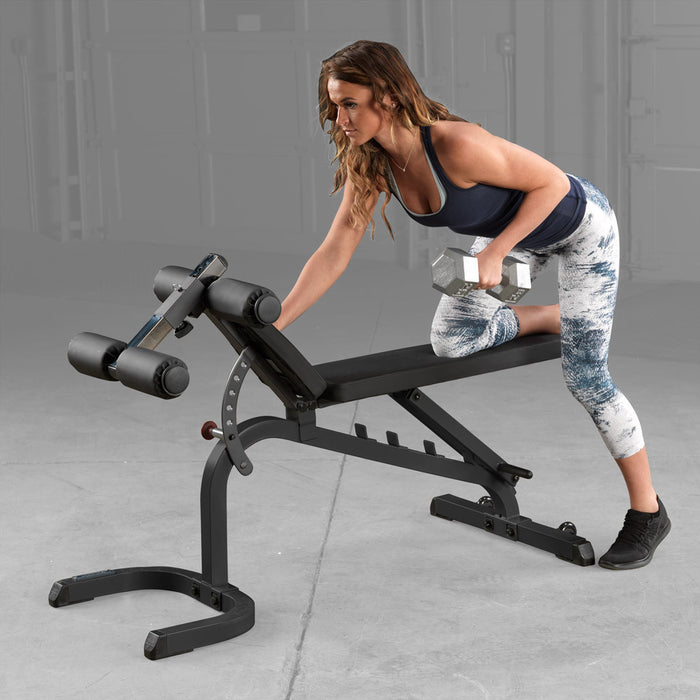 Body Solid Flat Incline Decline Bench - GFID31B — adjustment mechanism