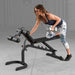 Body Solid Flat Incline Decline Bench - GFID31B — adjustment mechanism