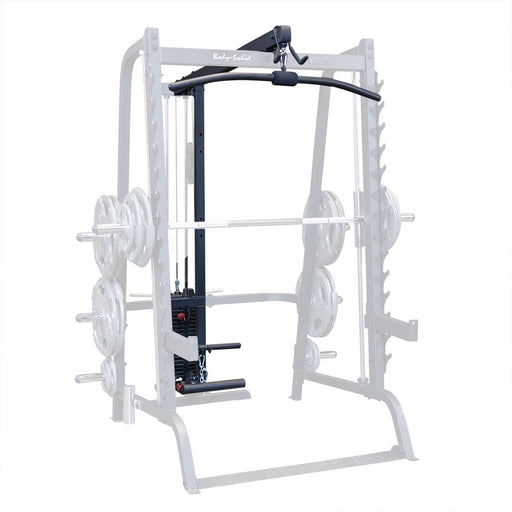 Body Solid Smith Machine Lat Attachment - GLA348BS — front view