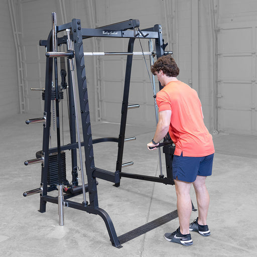 Body Solid Smith Machine Lat Attachment - GLA348BS — weight load capacity