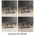 Body Solid Leg Curl/Leg Extension Machine - GLCE365B — grip and contact surface