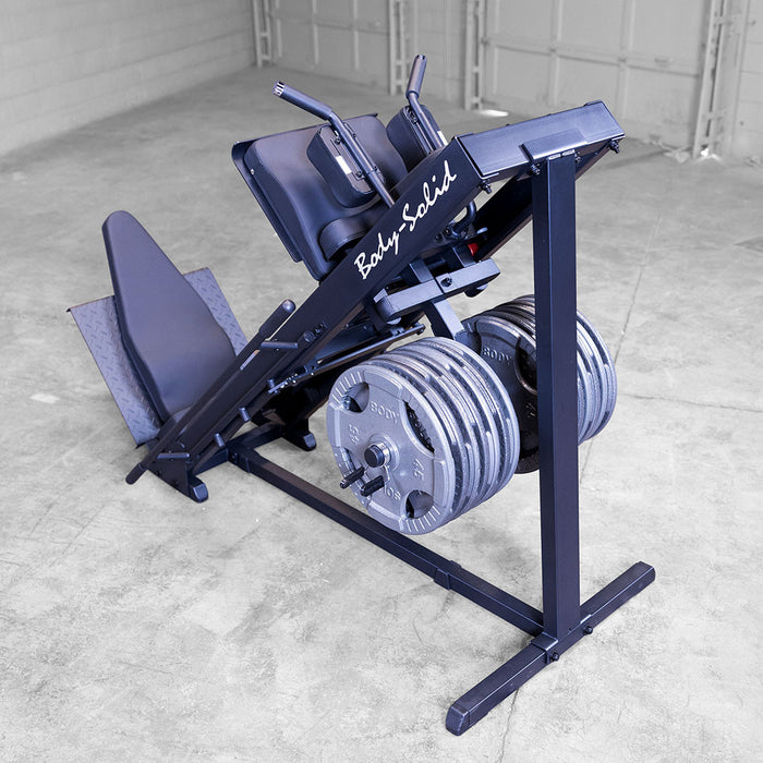 Body Solid Leg Press & Hack Squat - GLPH1100B — side profile
