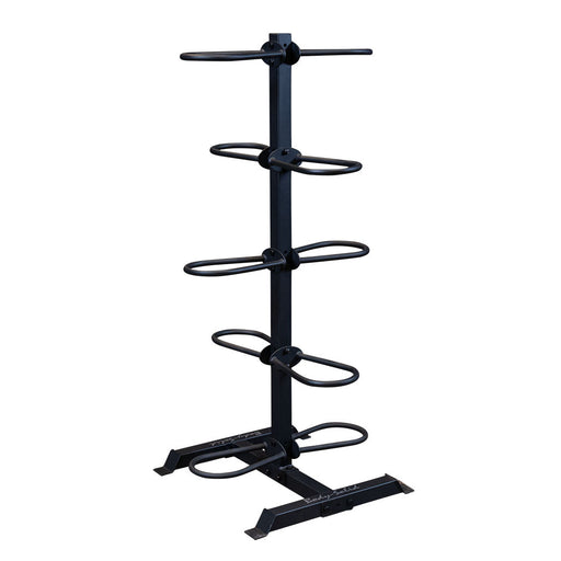 Body Solid Vertical Medicine Ball and Wall Ball Rack GMR20 medicine ball rack front view