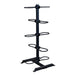 Body Solid Vertical Medicine Ball and Wall Ball Rack GMR20 medicine ball rack front view