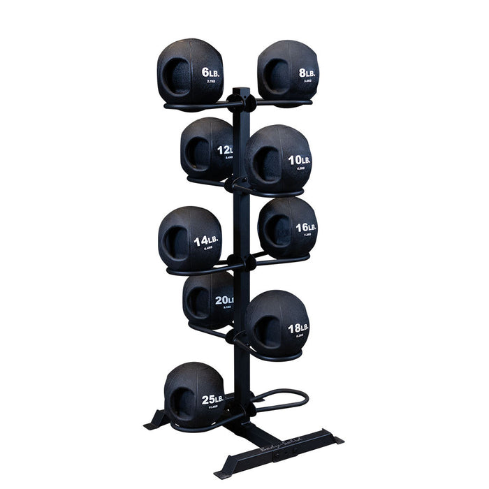 Body Solid Vertical Medicine Ball and Wall Ball Rack GMR20 detail view 4