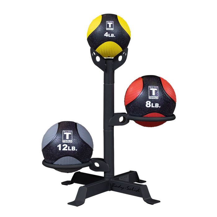 Body Solid Short Medicine Ball Stand - GMR5B — grip and contact surface