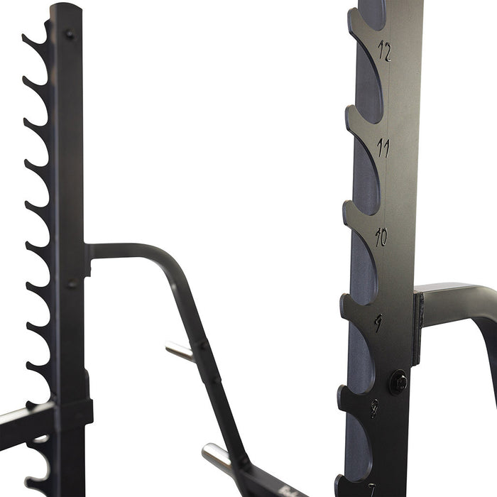 Body Solid Multi Press Rack - GPR370B — adjustment mechanism