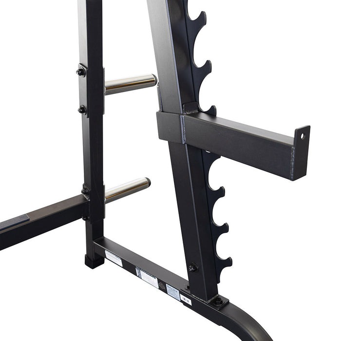 Body Solid Multi Press Rack - GPR370B — full setup angle