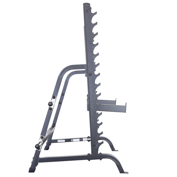 Body Solid Multi Press Rack - GPR370B — weight load capacity