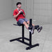 Body Solid Roman Chair - GRCH322B — full setup angle