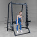 Body Solid Series 7 Smith Machine - GS348B — full setup angle