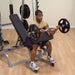 Body Solid GS348BP4B Series 7 Smith Gym Package — full setup angle