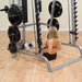 Body Solid GS348BP4B Series 7 Smith Gym Package — in use demonstration