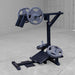 Body Solid Leverage Squat & Calf Raise - GSCL360B — full setup angle