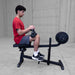 Body Solid Commercial Seated Calf Raise - GSCR349B — full setup angle