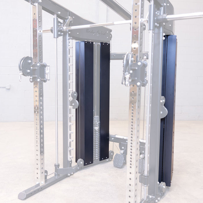 Body Solid Functional Trainer Shrouds GSFR100SH angle view