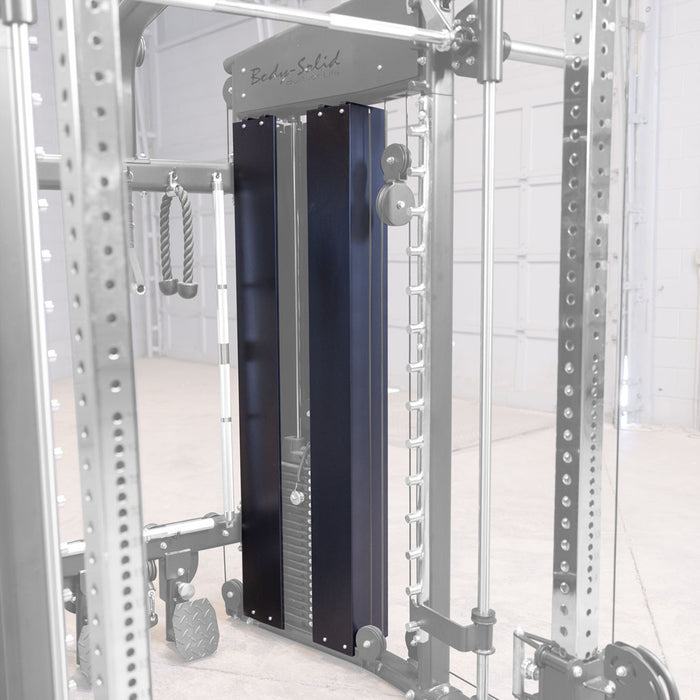 Body Solid Functional Trainer Shrouds GSFR100SH side view
