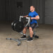 Body Solid Seated Row Machine - GSRM40B — full setup angle