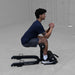 Body Solid Sissy Squat - GSS50B — full setup angle