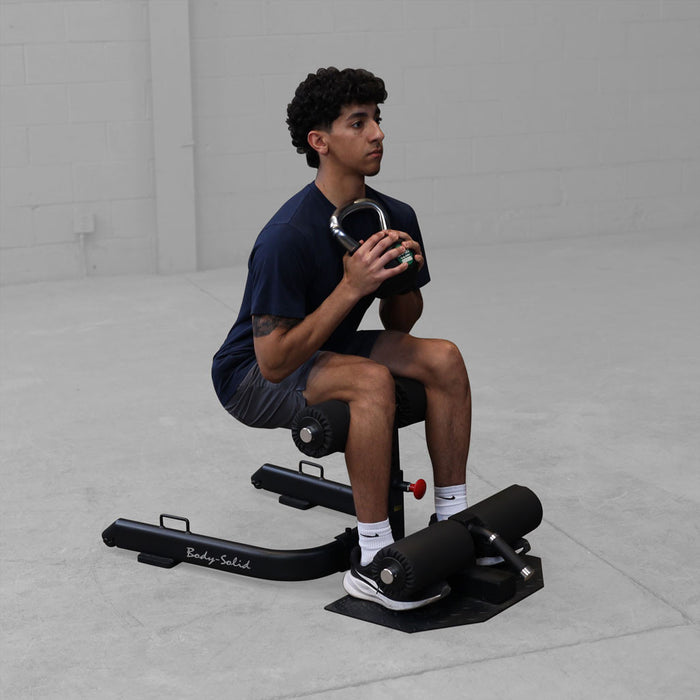 Body Solid Sissy Squat - GSS50B — side profile