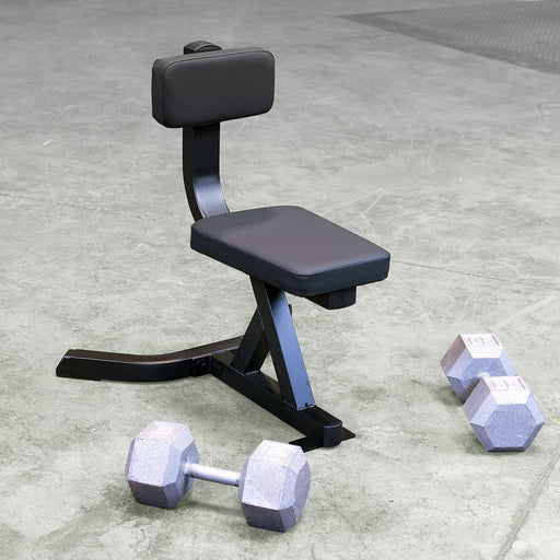 Body Solid Utility Stool - GST20B — weight load capacity
