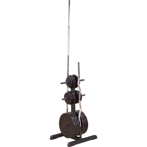 Body Solid Standard Plate Tree & Bar Rack - GSWTB — weight load capacity