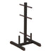 Body Solid Standard Plate Tree & Bar Rack - GSWTB — front view