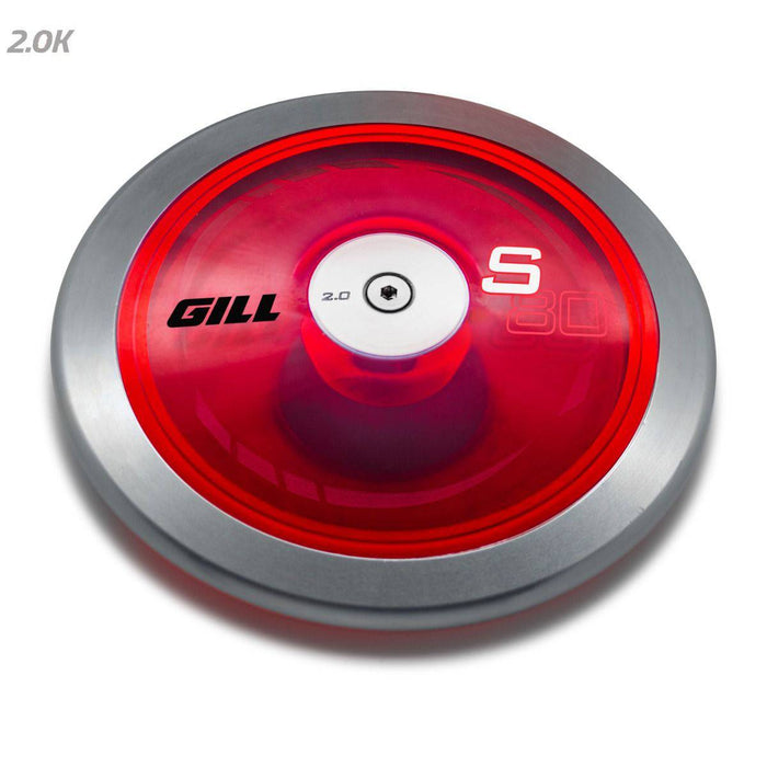 Gill Athletics 2.0K S-Series Discus — transport position