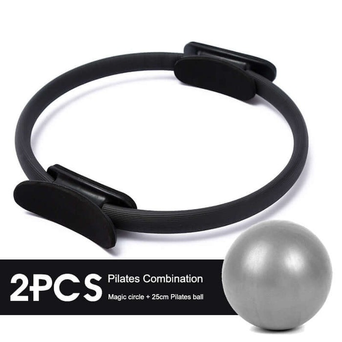 The Core Collab Pilates Circle & Ball Pack