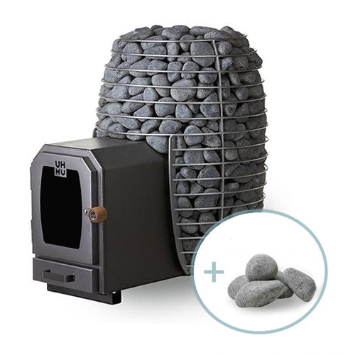 HUUM HIVE Wood LS 17ST Pkg HIVE Wood Series 17kW LS Sauna Heater