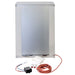 Harvia The Wall Series 6kW Electric Sauna Heater — full room view