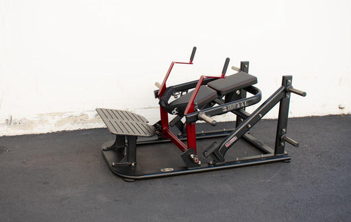 Muscle D Fitness Pro Strength Hip Thruster - Plate Loaded Glute Drive — front view