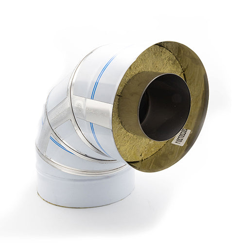 HUUM HK003-02 Double-Wall Elbow, 90-Degree
