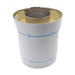 HUUM HK004-01 Double-Wall Straight Pipe, 0.25m
