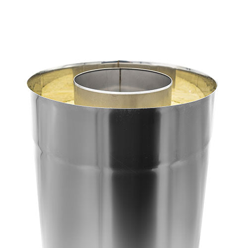 HUUM HK004-02 Double-Wall Straight Pipe. 0.5m - image 2