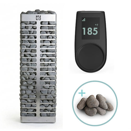 HUUM STEEL 9.0STU Pkg STEEL Series 9.0kW Sauna Heater Package