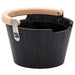 HUUM TASA Bucket Wood Sauna Bucket w/ Curved Handle - image 2