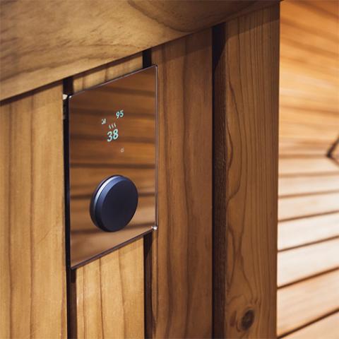 HUUM UKU 4.2 Mirror Sauna Control w/ Wi-Fi, Digital On/Off, Time - image 2