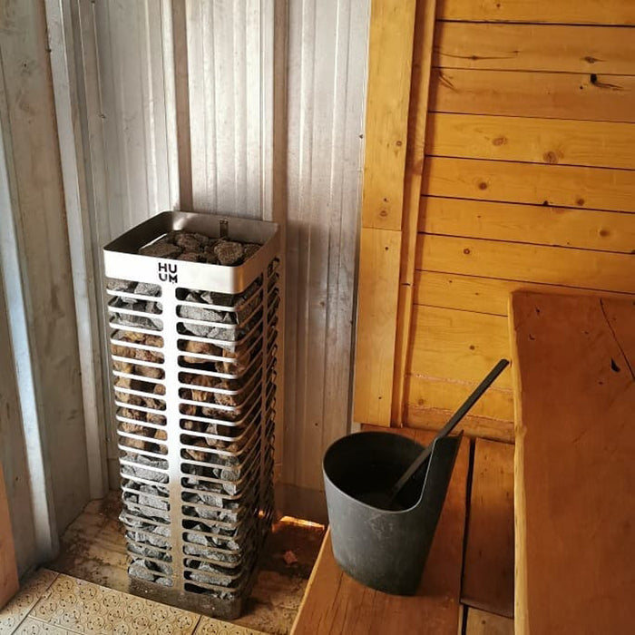 HUUM STEEL 9 STEEL Series 9kW Sauna Heater - image 4