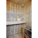 Sunray Hampton 3 Person Indoor Traditional Sauna w/4.5kW Harvia and Side Bench HL300TN — close-up feature