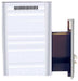 Harvia Duo Series 36 Wood Stove Sauna Heater — heater and controls