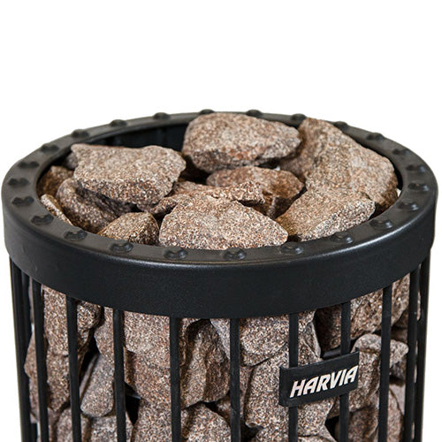 Harvia AC3050 Elite Pro Heavy-Duty Sauna Heater Stones, Split-Face - image 2