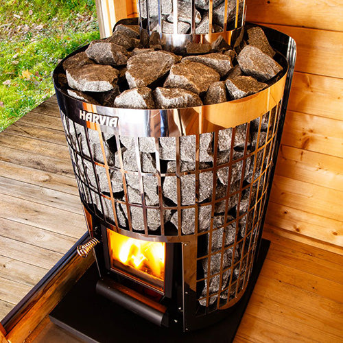 Harvia Cilindro 16 Cilindro Series 16kW Wood-Burning Sauna Stove - image 3