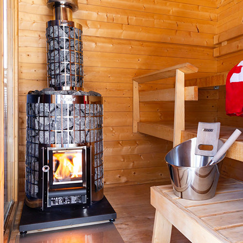 Harvia Cilindro 16 Cilindro Series 16kW Wood-Burning Sauna Stove - image 6