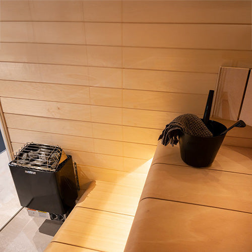 Harvia KIP80B 8kW Electric Sauna Heater with Built-In Controls — additional view 9