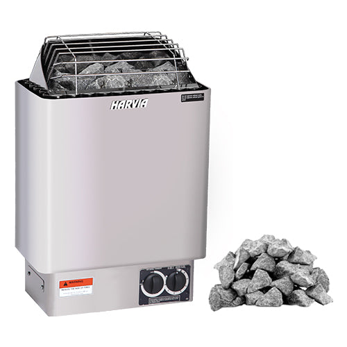 Harvia KIP45B Pkg KIP Series 4.5kW Sauna Heater Package