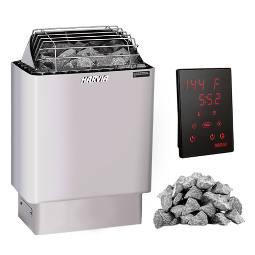 Harvia KIP45W Pkg KIP Series 4.5kW Sauna Heater Package